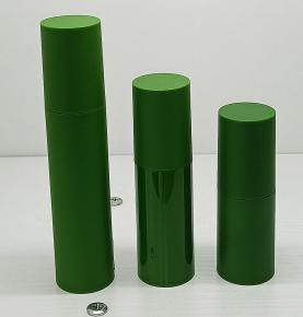20ml 30ml 50ml green painting airless pump bottle