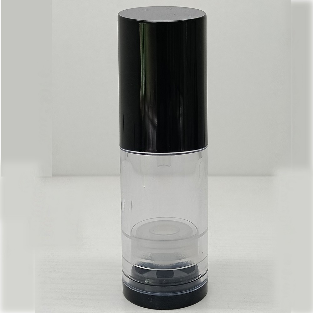 30mL Clear AS Plastic airless pump bottle