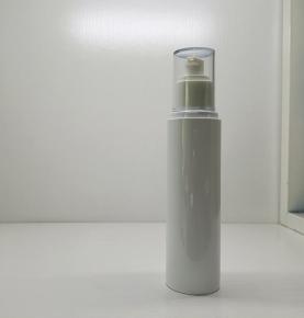 150ml white plastic bottle