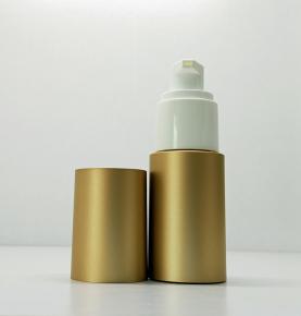 Gold 20ml airless bottle