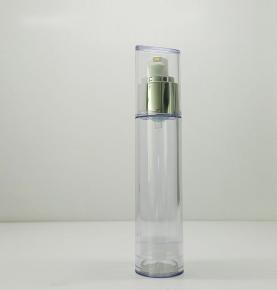 50g transparent airless bottle