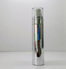 silver airless bottle 50ml